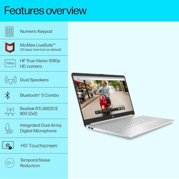 HP Newest Flagship Touchscreen Win 11 Pro Laptop | 40GB RAM | 1TB Storage | 512GB SSD Onboard & 512GB SSD External | 15.6" Display | Intel Fast Multi-Tasking 6-Core | Type-C | Office 365 Trial - Image 3