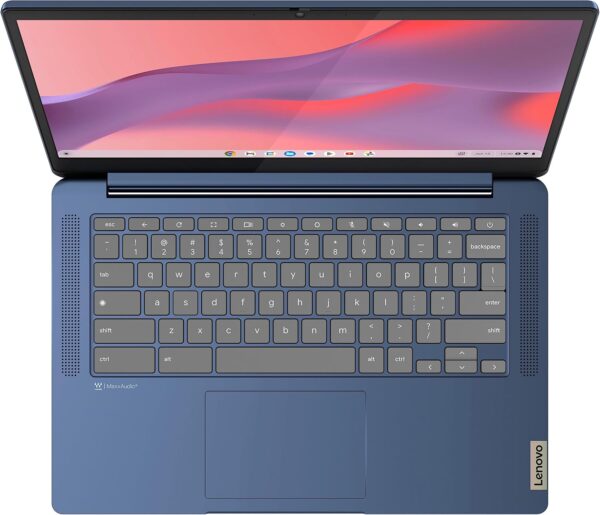 Lenovo Newest Flagship Chromebook, 14'' FHD Touchscreen Slim Thin Light Laptop Computer, 8-Core MediaTek Kompanio 520 Processor, 4GB RAM, 64GB eMMC, WiFi 6,Chrome OS+HubxcelAccesory, Abyss Blue - Image 5