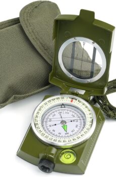 Compass, Sportneer Compass Hiking Survival Compass Military Grade Waterproof Boy Scout Compass for Kids Gift Backpacking Camping Hiking Map Navigation