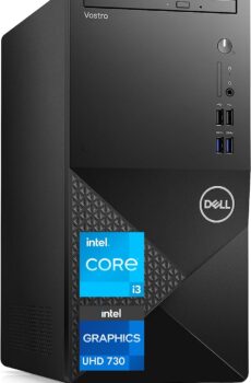 Dell Vostro 3910 Desktop Computer | 12th Gen Intel 4-Core Processor | 16GB DDR4 RAM | 256GB SSD + 1TB HDD | Intel UHD Graphics 730 | WiFi 6 | DVD-RW | Display Port | HDMI | Windows 11 Pro