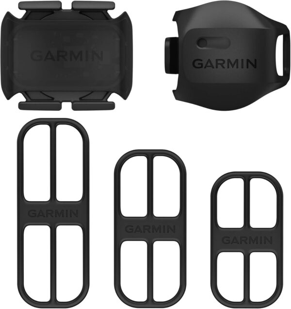 Garmin Speed Sensor 2 and Cadence Sensor 2 Bundle, Bike Sensors to Monitor Speed and Pedaling Cadence