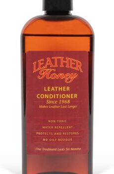 Leather Honey Leather Conditioner, Non-Toxic & Made in the USA Since 1968. Protect & Restore Leather Couches & Furniture, Car Interiors, Boots, Jackets, Shoes, Bags & Accessories. Safe for Any Color