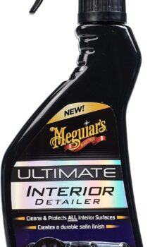 Meguiar's Ultimate Interior Detailer, 15.2 Oz - Protect and Enhance Your Interior with this All-In-One-Cleaner and UV Protectant - Perfect for Car Interior Maintenance with a Non-Greasy, Satin Finish