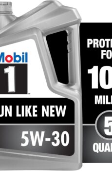 Mobil 1 Advanced Full Synthetic Motor Oil 5W-30, 5 Quart