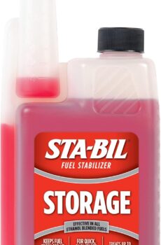 STA-BIL Storage Fuel Stabilizer - Keeps Fuel Fresh for 24 Months - Prevents Corrosion - Gasoline Treatment that Protects Fuel System - Fuel Saver - Treats 80 Gallons - 32 Fl. Oz. (22287)