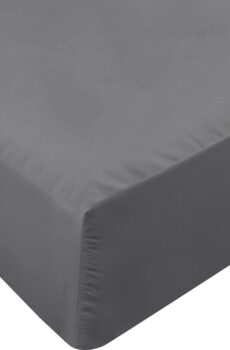 Utopia Bedding King Fitted Sheet – Bottom Sheet – Deep Pocket – Soft Microfiber – Shrinkage and Fade Resistant – Easy Care -1 Fitted Sheet Only (Grey)