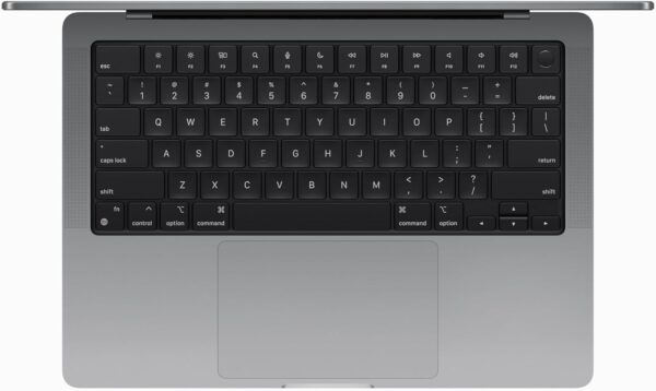 Apple 2023 MacBook Pro Laptop M3 chip with 8‑core CPU, 10‑core GPU: Built for Apple Intelligence, 14.2-inch Liquid Retina XDR Display, 8GB Unified Memory, 512GB SSD Storage; Space Gray - Image 3