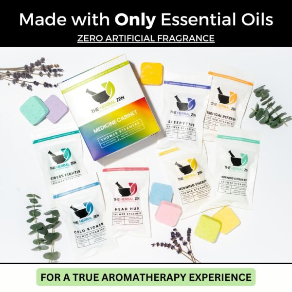 Variety Pack Shower Steamers with Essential Oils, Shower Bombs Made in the USA, Aromatherapy Shower Steamers Gift Set, Shower Steamers for Women, Shower Tablets Aromatherapy, Birthday Gifts - Image 5