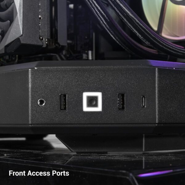 iBUYPOWER Y60 Black Gaming PC Computer Desktop Y60BA9N47TS03 (AMD Ryzen 9 7900X, NVIDIA GeForce RTX 4070 Ti Super 16GB, 32GB DDR5 RGB 5200MHz (16x2), 2TB NVMe, WiFi Ready, Windows 11 Home Advanced) - Image 6
