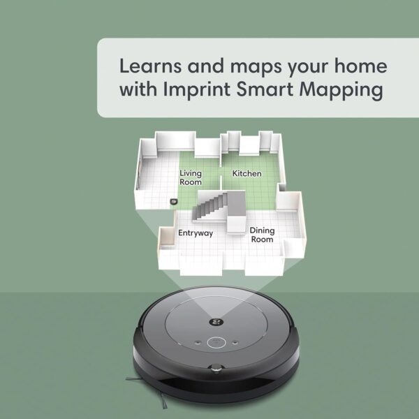 iRobot Roomba i3+ EVO (3554) Robot Vacuum - Self-Empty for Up to 60 Days, Clean by Room with Smart Mapping, Compatible with Alexa, Personalized Cleaning - Image 4