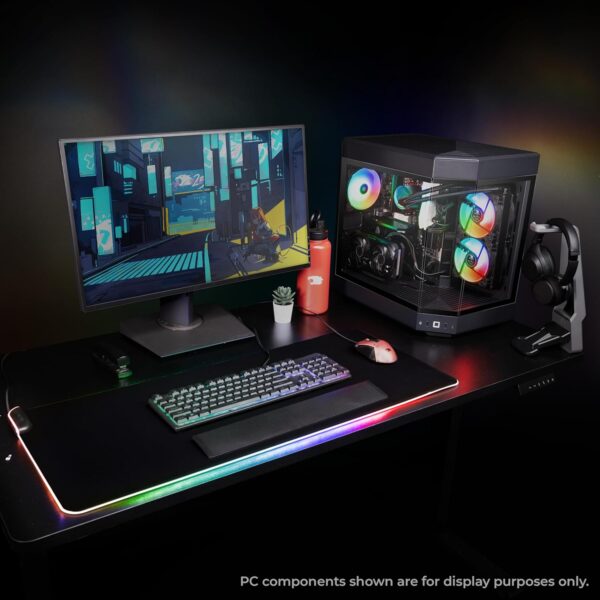 iBUYPOWER Y60 Black Gaming PC Computer Desktop Y60BA9N47TS03 (AMD Ryzen 9 7900X, NVIDIA GeForce RTX 4070 Ti Super 16GB, 32GB DDR5 RGB 5200MHz (16x2), 2TB NVMe, WiFi Ready, Windows 11 Home Advanced) - Image 10