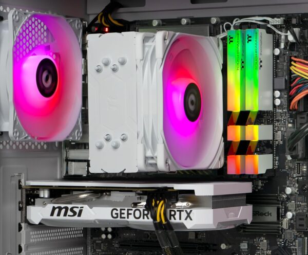 Thermaltake LCGS Quartz i460T R4 Gaming Desktop (Intel Core™ i5-13400F, ToughRam DDR4 3600Mhz 16GB RGB Memory, NVIDIA GeForce® RTX 4060 Ti, 1TB NVMe M.2, Windows 11) S2QT-B66R-46T-LCS - Image 8