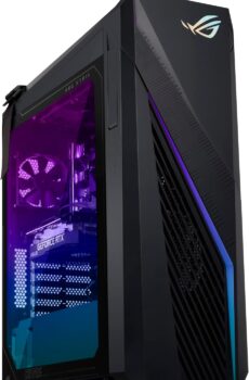 ASUS ROG G16CH (2024) Gaming Desktop PC, Intel® Core™ i7-14700F, NVIDIA® GeForce RTX™ 4060Ti Dual, 1TB PCIe® Gen4 SSD, 32GB DDR5 RAM, Windows 11, G16CHR-AS766Ti