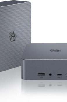 Beelink EQI12 Mini PC,Intel 12th Gen Core i3-1220P (10C/12T,up to 4.4GHz),Mini Computer with 24GB LPDDR5 RAM 500GB M.2 2280 PCle 4.0×4 SSD,4K Dual Screen Display/WiFi6/BT5.2/USB3.2/Dual Gigabit LAN