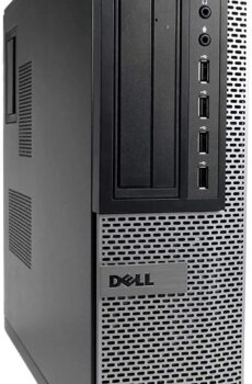 Dell Desktop Computer, Quad Core i5 3.1GHz, 8GB Ram, 500GB, Dual 22inch LCD, DVD, Wi-Fi, Keyboard, Mouse, Bluetooth, Windows 10 Pro Compatible with Dell OptiPlex 790 (Renewed)