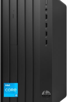 HP Pro Tower 290 G9 Business Desktop, 12th Gen Intel 4-Core Processor (Beats Core i7-9700), 16GB RAM, 256GB PCIe SSD + 1TB HDD, 2-Monitor Support 4K, DVD-RW, HDMI, VGA, Wi-Fi, Windows 11 Pro, Black