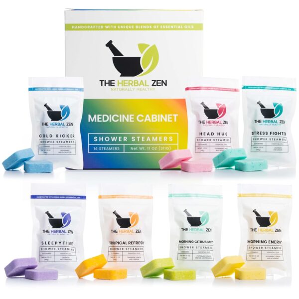 Variety Pack Shower Steamers with Essential Oils, Shower Bombs Made in the USA, Aromatherapy Shower Steamers Gift Set, Shower Steamers for Women, Shower Tablets Aromatherapy, Birthday Gifts