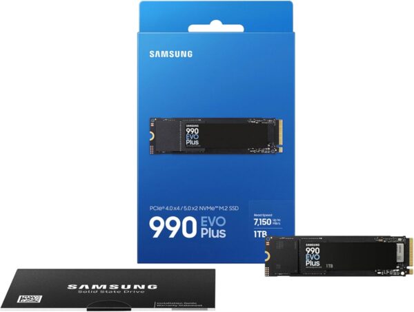 SAMSUNG 990 EVO Plus SSD 1TB, PCIe Gen 4x4, Gen 5x2 M.2 2280, Speeds Up-to 7,150 MB/s, Upgrade Storage for PC/Laptops, HMB Technology and Intelligent Turbowrite 2.0, (MZ-V9S1T0B/AM) - Image 3