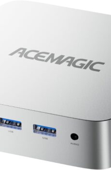 ACEMAGIC Vista V1 N97 Mini PC,16GB DDR4 RAM 512GB SSD Mini Computers, 12th Gen N97(Beat N100/N95, up to 3.6GHz),Small Desktop Computer 4K Dual Display/WiFi/VESA for Home/Office,Preinstalled Win 11 Pro