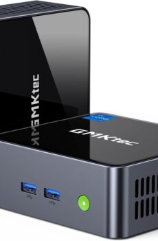 GMKtec Mini PC, M2 Pro Intel Core i7-1195G7 (Turbo 5.0 GHz) 512GB SSD 16GB DDR4, Preinstalled Windows 11 Pro Desktop Mini Computers WiFi 6, USB3.2, BT 5.2, DP, HDMI, RJ45 2.5G