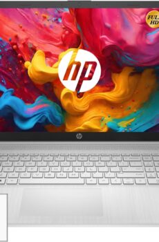 HP 2024 New 17 inch Laptop, AMD Ryzen 5 5500U 6-Cores Processor(Beat i7-1250U), 17" FHD (1080p) IPS Display, 32GB RAM, 1TB SSD, Fingerprint Reader, Windows 11 Pro, w/WOWPC Recovery USB