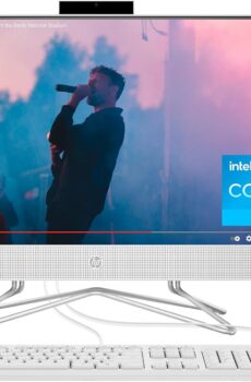 HP 24 inch All-in-One PC, FHD Display, Intel Core i3-1115G4, 8 GB SDRAM, 256 GB SSD, Intel UHD Graphics, Windows 11 Home, 24-df1000 (2024)