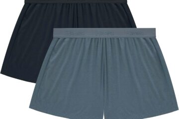 Hanes Women's Originals SuperSoft Comfywear Sleep Shorts, 3.25" (2 Pack)