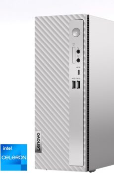 Lenovo IdeaCentre 3 Small Slim Desktop Computer for Daily Use, Intel Processor, 16GB RAM, 1TB SSD, HDMI, RJ-45 Ethernet, 6 USB Ports, Wi-Fi 6, Bluetooth, Wired KB & Mouse, Windows 11 Home, Grey