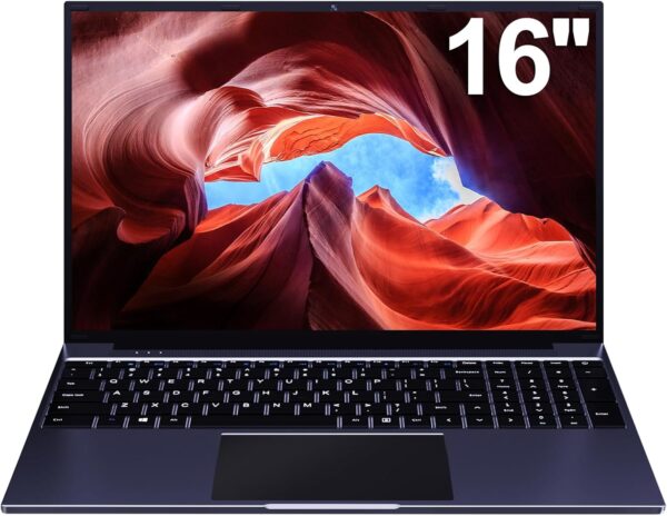 16 inch Laptop, 12GB RAM 384GB Storage Laptop Computer, 5305U Processor, 1920x1200 IPS FHD Display, WiFi, Bluetooth, Webcam, Type-C, 38Wh Battery - Image 2