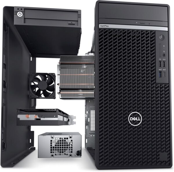 Dell OptiPlex 7010 Tower 7000 Business Desktop Computer, 12th Gen Intel Hexa-Core i5-12500 (Beat i7-11700), 16GB DDR4 RAM, 512GB PCIe SSD, DVDRW, WiFi Adapter, RJ-45, Keyboard & Mouse, Windows 11 Pro - Image 8