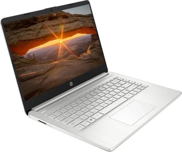 HP AI-Powered Laptop with Microsoft Office and 1TB Cloud Storage included for 1-Year| 14" HD Computer| 16GB RAM| 128GB SSD & 512GB Card & 128GB Portable SSD| Intel 4-Core CPU| Webcam| Win11| LE Bundle - Image 4