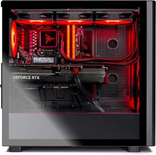 Skytech Chronos Gaming PC Desktop, Ryzen 7 7800X3D 4.2 GHz (5GHz Turbo Boost), NVIDIA RTX 5080 16GB GDDR7, 2TB SSD, 32GB DDR5 RAM 6000 RGB, 850W Gold ATX 3.0 PSU, 360mm ARGB AIO, Wi-Fi, Win 11 Home - Image 5