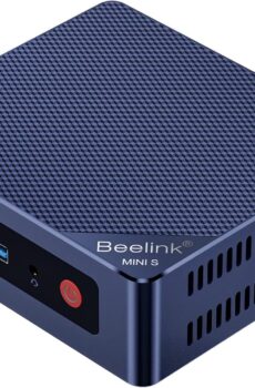 Beelink MINIS13 PRO Mini PC with Processor N150,16G DDR4 500G SSD Mini Desktop Computer, WiFi6, 1000M LAN, BT5.2 Dual HDMI Business Mini Computer