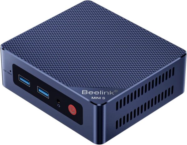 Beelink MINIS13 PRO Mini PC with Processor N150,16G DDR4 500G SSD Mini Desktop Computer, WiFi6, 1000M LAN, BT5.2 Dual HDMI Business Mini Computer