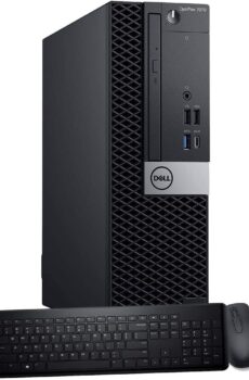 Dell OptiPlex 7070 SFF Desktop Computer PC, Intel 8 Core i7-9700 3.0GHz up to 4.70GHz,32GB DDR4 Ram New 1TB NVMe M.2 SSD,AX210 Built-in WiFi 6E,Windows 11 Pro, Wireless Keyboard & Mouse (Renewed)