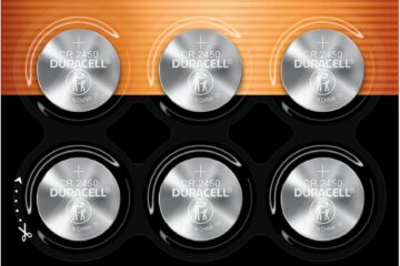 Duracell 2450 Lithium Battery, 6 Count (Pack of 1) Lithium Coin Battery for Key Fob, Car Remote, Watch Battery, and Other Devices, CR2450 Lithium 3 Volt (3V) Cell