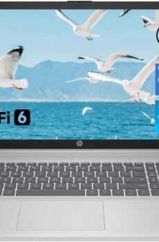 HP Premium 17.3″ Touchscreen Laptop, 8-Cores Intel Core i3-N305, 32GB RAM, 128GB eMMC + 1TB SSD, Webcam, HDMI, Wi-Fi 6, Windows 11 S, Silver