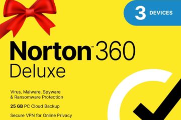 Norton 360 Deluxe 2025, Antivirus software for 3 Devices with Auto Renewal - Includes VPN, PC Cloud Backup & Dark Web Monitoring [Download]