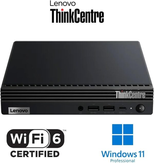 Lenovo ThinkCentre M70q Gen 4 MFF Tiny 1L Mini PC Business Desktop Computer, 13th Gen Intel 10-Core i5-13400T (Beat i7-12700T), 16GB DDR4 RAM, 512GB PCIe SSD, WiFi 6, RJ45, Windows 11 Pro Vent-HEA - Image 3