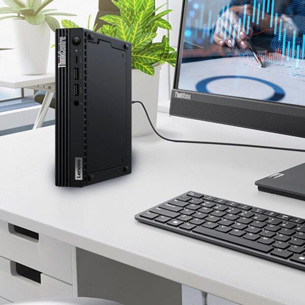 Lenovo ThinkCentre M70q Gen 4 MFF Tiny 1L Mini PC Business Desktop Computer, 13th Gen Intel 10-Core i5-13400T (Beat i7-12700T), 16GB DDR4 RAM, 512GB PCIe SSD, WiFi 6, RJ45, Windows 11 Pro Vent-HEA - Image 7