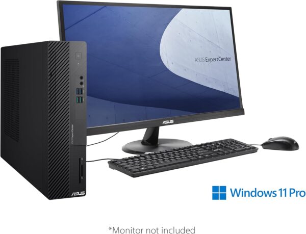 ExpertCenter D5 Small Form Factor Desktop PC, Intel Core i5-13400, 16GB DDR4 RAM, 1TB PCIe SSD, Windows 11 Pro, Black, D500SE-AS504 - Image 3