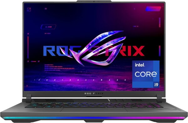 ASUS ROG Strix G16 (2023) Gaming Laptop, 16” 16:10 FHD 165Hz, GeForce RTX 4070, Intel Core i9-13980HX, 16GB DDR5, 1TB PCIe SSD, Wi-Fi 6E, Windows 11, G614JI-AS94, Eclipse Gray - Image 2
