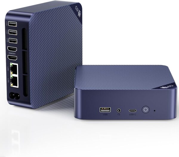 Beelink EQ14 Mini PC, Intel 13th Twin Lake-N150 (up to 3.6GHz, Upgraded N100), 16GB DDR4 RAM 500GB M.2 SSD, Dual LAN Mini Desktop Computer Support 4K@60Hz Dual Display/WiFi 6/BT 5.2 for Home/Office - Image 2