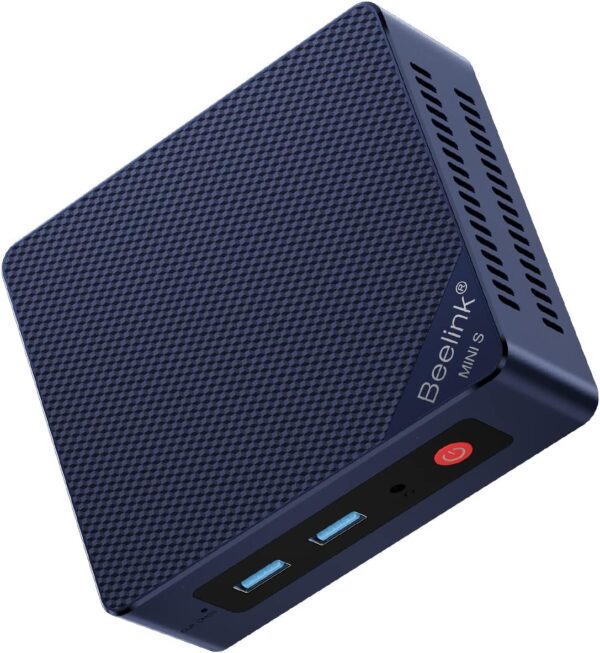 Beelink Mini PC, Mini S13 Intel Twin Lake N150 (Upgraded N100, 4C/4T), Mini Computer 16GB DDR4 RAM 500GB M.2 PCIe 3.0 SSD, Desktop PC Dual HDMI 4K UHD/Gigabit Ethernet/WiFi6/BT5.2/W-11/HTPC/W-11 Pro - Image 2