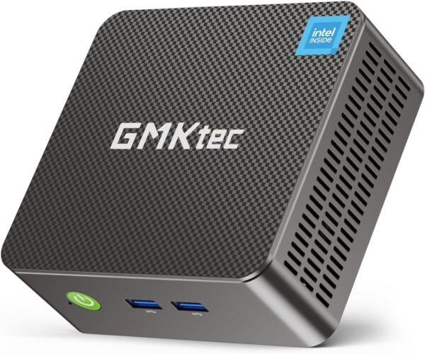 GMKtec G3 Plus Mini PC, Intel Twin Lake N150(Upgraded N100) 8GB RAM 256GB M.2 2280 SSD, Mini Desktop Computer Support Windows 11 Pro/Dual HDMI/WiFi6/BT5.2 - Image 2