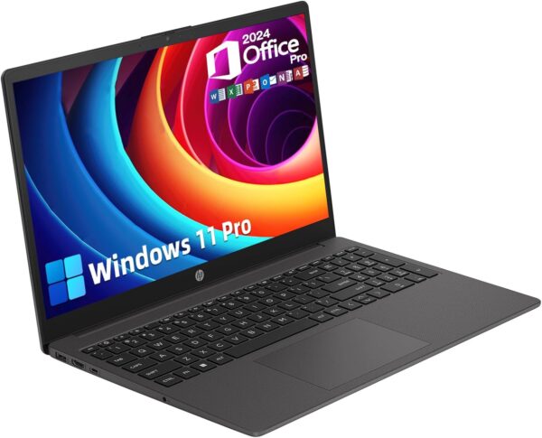 HP 2025 Updated 255 G10 15.6" FHD Business Laptop, AMD Ryzen 7 7730U (64GB RAM | 2TB SSD), Numeric Keypad, Webcam, Window 11 Pro, MS Office Pro 2024 - Image 2