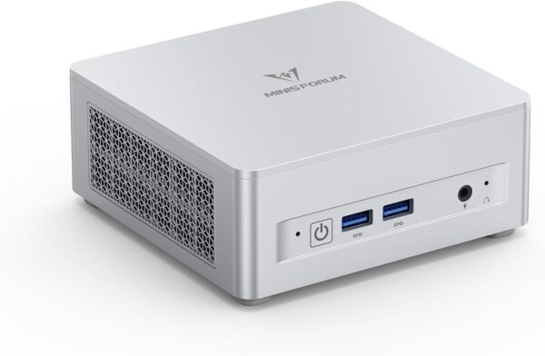 MINISFORUM UM870 Slim Mini PC AMD Ryzen 7 8745H 8C/16T Desktop Computer 32GB RAM 1TB SSD, HDMI/DP/USB4 8K@60Hz Output, 1X 2.5G RJ45 Port, 4X USB Port, Dual Band WiFi, AMD Radeon 780M Graphics - Image 2