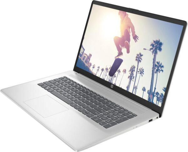 HP 17 Touchscreen Laptop Computer - 17.3" Touch HD+ Display, Intel Core i7-1355U, 64GB RAM, 4TB SSD, Win 11 Pro, Fingerprint Reader, WiFi 6, HD Webcam, Keyboard with Numeric keypad, with Accessories - Image 4