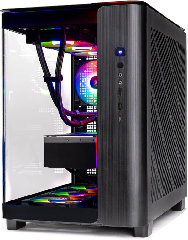 Skytech King 95 Gaming PC Desktop, Ryzen 7 9800X3D 4.7 GHz (5.2 GHz Turbo Boost), NVIDIA RTX 5080 16GB, 4TB Gen4 SSD, 64GB DDR5 RAM 6000 RGB, 850W Gold ATX 3.0 PSU, 360mm ARGB AIO, Wi-Fi, Win 11 - Image 4