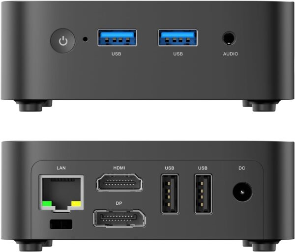 ACEMAGIC Vista V1 N150 Mini PC, 8GB DDR4 RAM 256GB SSD Mini Computers, Twin Lake N150(Beat N100/N95) Micro PC, 4K Dual Display/HDMI/WiFi/LAN for Home/Office Mini Desktop Computer - Image 2